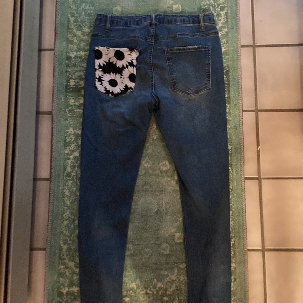 Jeans-Forever 21 refurbished jeans.